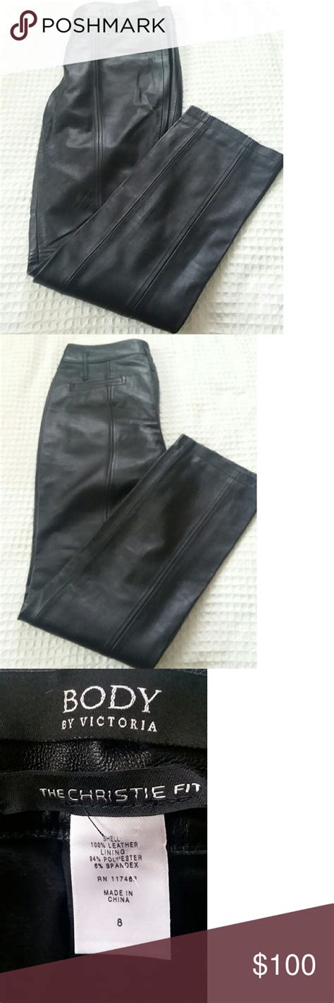 Victoria Secret Leather Pants Black Leather Pants Leather Pants