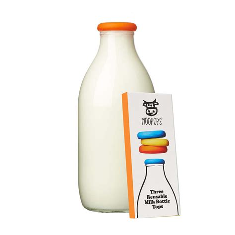 Moopops Reusable Silicone Milk Bottle Tops Eco Ts