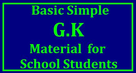 Online test general knowledge is one of the most important sections in the entire competitive exam, campus and entrance online test. Basic Simple General Knowledge Questions and Answers for ...
