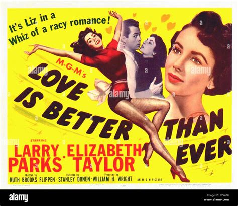 Love Is Better Than Ever Movie Poster Stock Photo Alamy