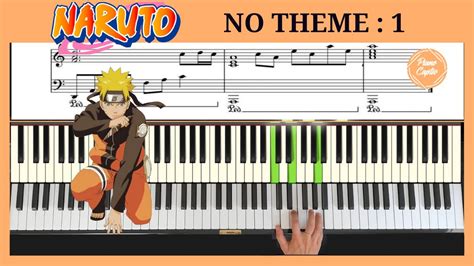 Tutoriel Piano Facile Naruto No Theme Partie I Youtube