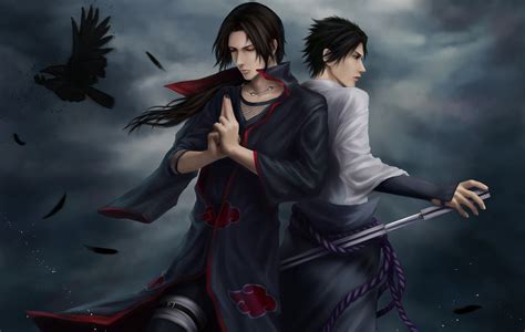 Naruto Shippuuden Anime Manga Uchiha Sasuke Uchiha Itachi Raven