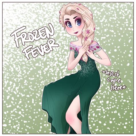 Elsa Frozen Fever Fan Art 38405256 Fanpop