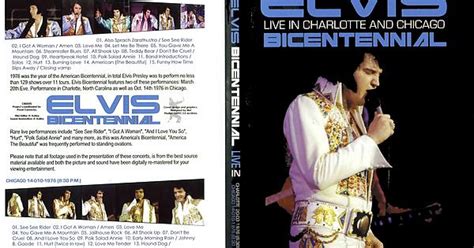 Elvis Presley Dvd Cover Bicentennial Vol 1 Imgur