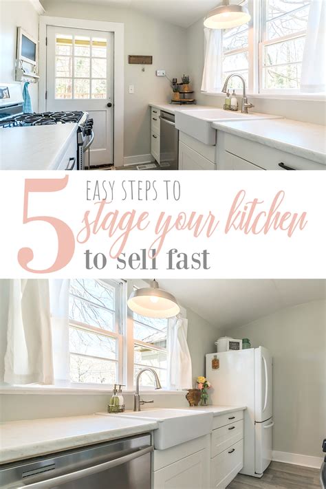 How To Stage A Kitchen To Sell Home Staging Stage A