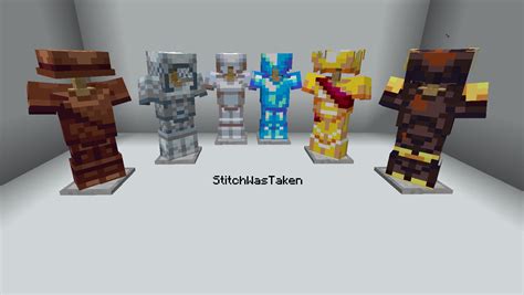 I Gave The Armor Sets More Character Rminecraft