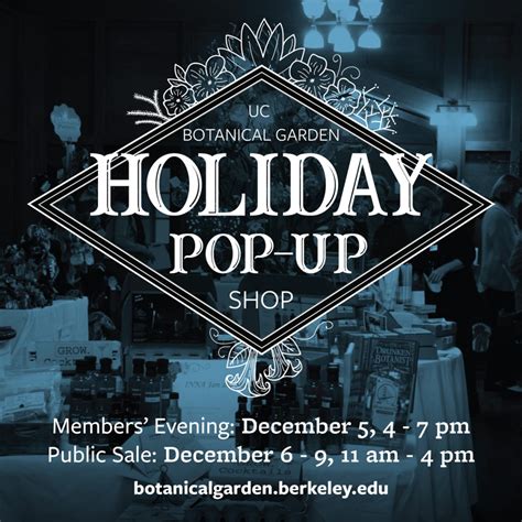 Holiday Pop Up Shop Edible East Bay