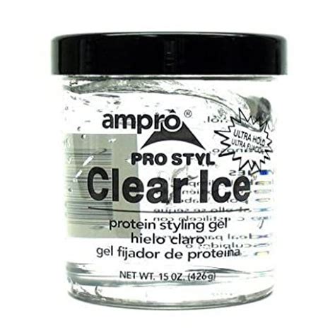 Ampro Pro Styl Clear Ice Protein Styling Gel Ultra Hold 15 Oz By Ampro