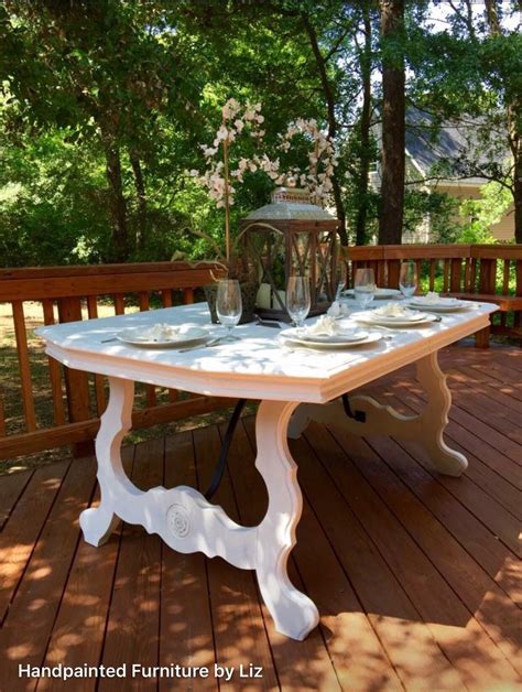 White Beach Cottage Dining Table Dining Table Beach Cottages French