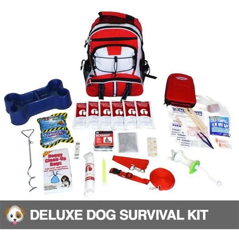 Deluxe Dog Survival Kit Emergency Survival Kit Pet Emergency Kit