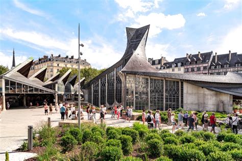 Modern Church Of Saint Joan Of Arc In Rouen France Editorial Photo