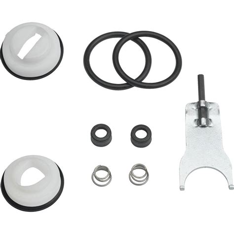 This is all you will need, plumbers. Delta Repair Kit for Faucets-RP3614 - The Home Depot