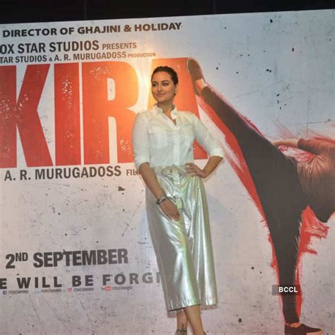 Akira Promotions By Sonakshi Sinha During Felicitation Of The Girls Of