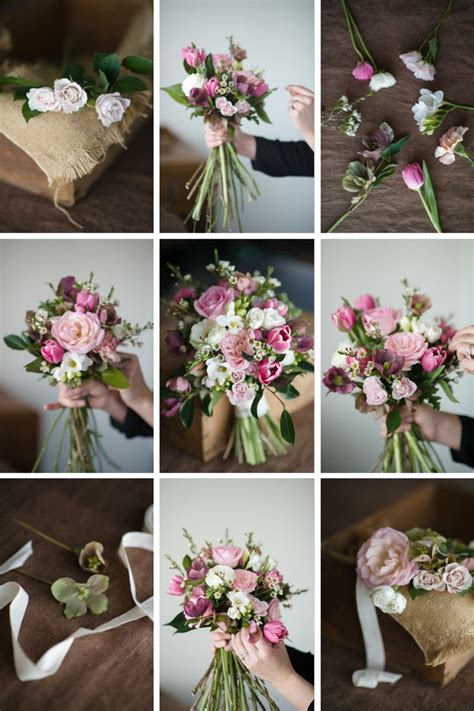 Wedding Bouquet Recipe Iv ~ A ‘just Picked Posy Of Pinks Bridal