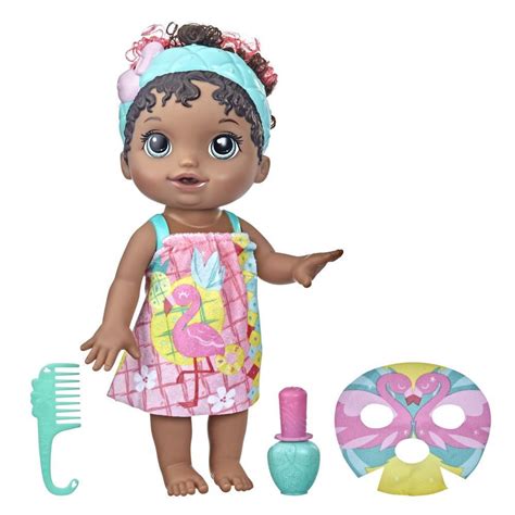 Baby Alive Glam Spa Baby Doll Unicorn Color Reveal Nails And Makeup