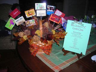 20 ideas for every event. Gift card basket......I actually made my own version but ...