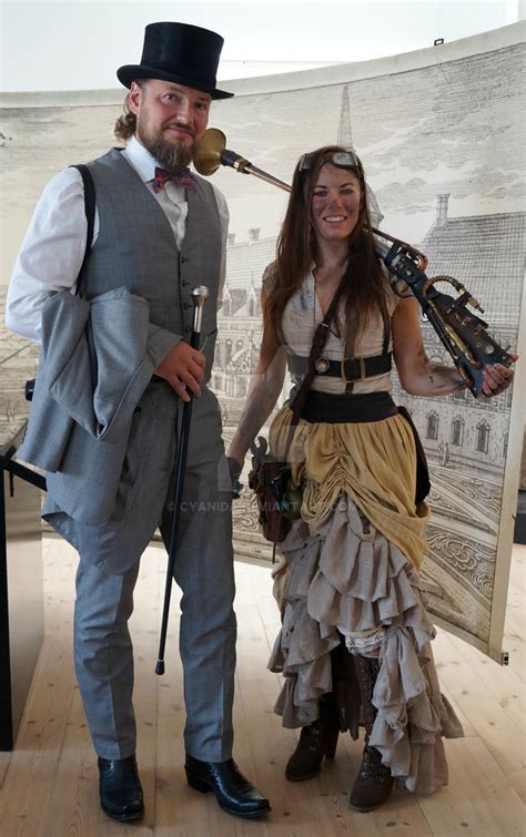 Fabulous Steampunk Couple At Silwersteam By Cyanida On Deviantart