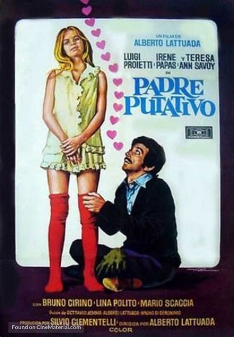 Le Farò Da Padre 1974 Spanish Movie Poster