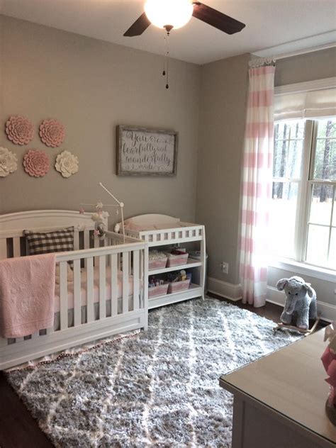 Pale Pink White And Gray Classic Nursery Project Nursery