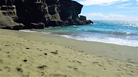 The Rare Beaches With Green Sand And There Are Only Four In The World