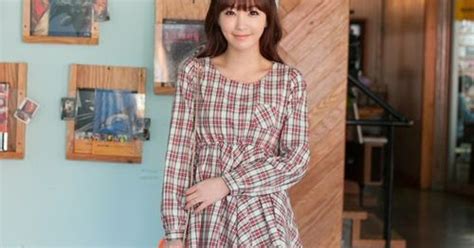 [2fb] Empire Cut Checkered Dress Kstylick Latest Korean Fashion K Pop Styles Fashion Blog