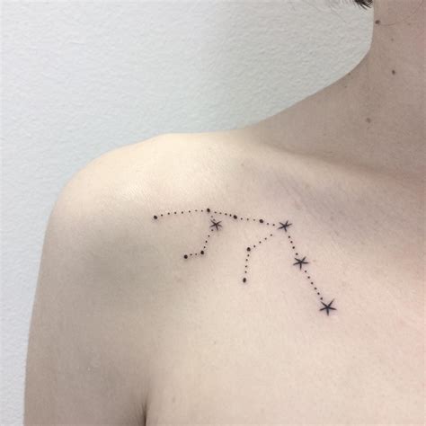 70 Lovely Constellation Tattoo Ideas Meet The Mysteries Of The Universe