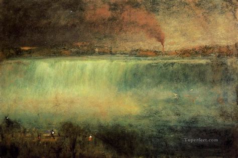 Niagara Tonalist George Inness Painting In Oil For Sale