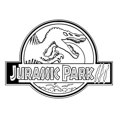 Jurassic Park Logo Clipart Font Graphics Label Transparent Clip Art