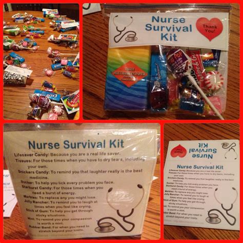 What does nursing assistant stand for? Survival Kits To Help In Any Type Of Emergency | Nurses week gifts, Survival kit gifts, Staff gifts