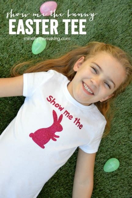 Show Me The Bunny Easter Tee A Night Owl Blog