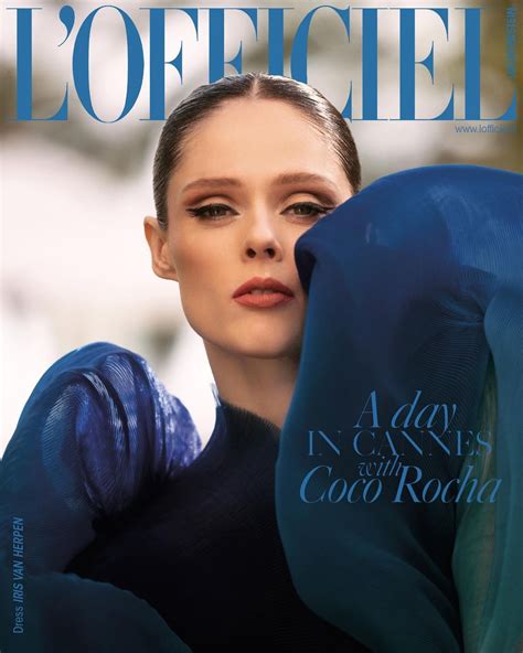 Coco Rocha For Lofficiel Liechtenstein Cannes Yeson Fashion