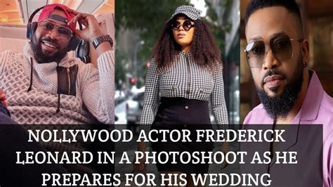 Nollywood Actor Frederick Leonard In A Photoshoot As He Prepares For