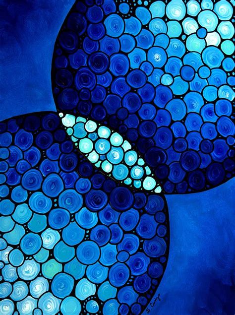 The knowledge of these principles will help you to consciously improve any art that you are working on. Blue Unity by Sharon Cummings | Unity painting, Unity in ...