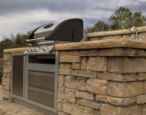 Grill Kit Outdoor Fireplace Kits Decks Backyard