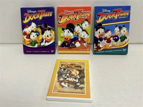 Disney Ducktales Vol 1 2 3 Dvd Lot Tv Series Treasure Of The Lost
