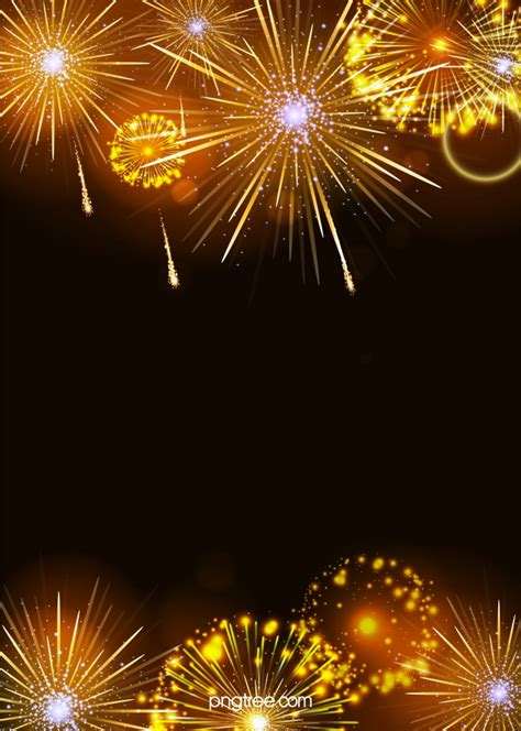Firework Celebration Party New Year Background Fireworks Vector