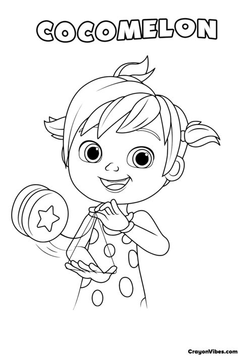 Cocomelon Coloring Pages Free Printable For Kids