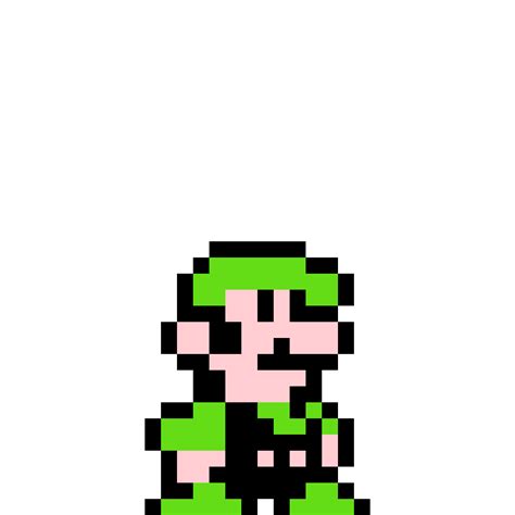 Pixilart Custom Smb Luigi Sprite By The Mario Guy