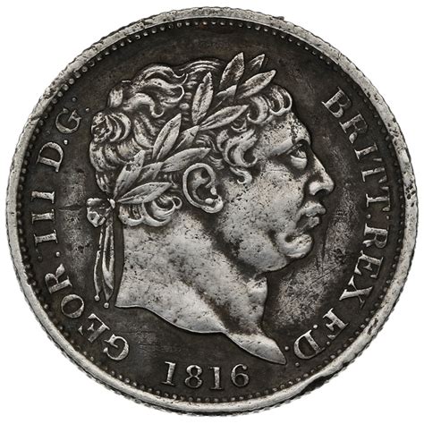 Buy A 1816 George Iii Silver Shilling From Bullionbypost From £3610