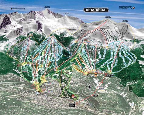 Breck Trail Map Best Ski Resorts Breckenridge Ski Resort Skiing