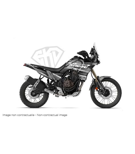 Kit Déco I Moto Yamaha Ténéré 700 I World Raid I Gris Blanc
