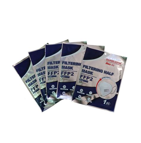 Mascherina facciale ffp2 g.y.t.® certificata ce modello: Mascherina FFP2 nera monouso confezionata singolarmente