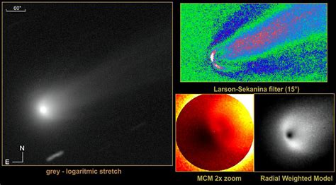 Comet Ison Grows Wings Comet Lovejoy A Fountain Universe Today