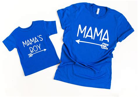 Mommy And Me Matching Set Mother And Son Matching Mama Etsy