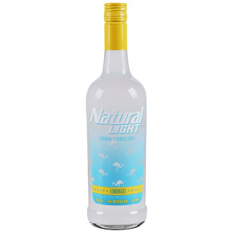 Natural Light Lemonade Vodka 750 Ml Applejack