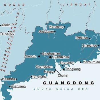 Guangdong faces the south china sea to the south and has a total of 4,300 km of coastline. Guangdong - a Cruising Guide on the World Cruising and ...