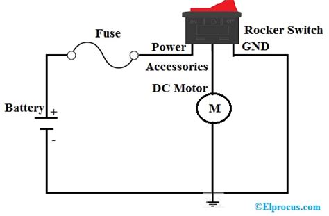 Rocker Switch Circuit Working Types Differences Its Applications