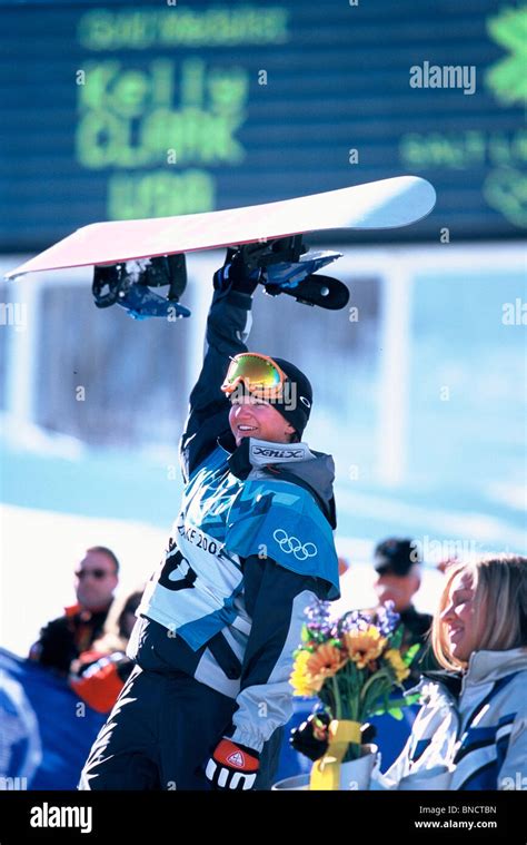 Kelly Clark Usa Gold Medal Winner In The Halfpipe At The 2002 Olympic