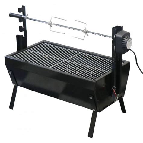 28 Outdoor Rotisserie Spit And Grill Bbq Grill With Electric Motor