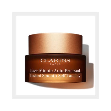instant smooth self tanning skin perfecting progressive tan sun clarins clarins